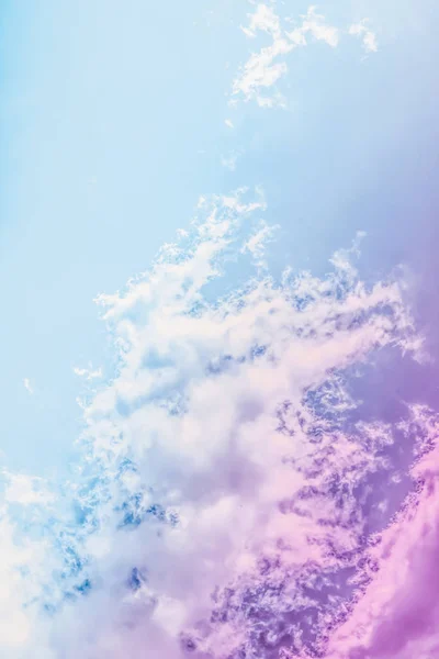 Cielo surrealista de ensueño como arte abstracto, fantasía colores pastel respaldo — Foto de Stock