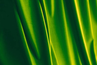 Soyut yeşil kumaş arkaplan, bl için kadife tekstil malzeme