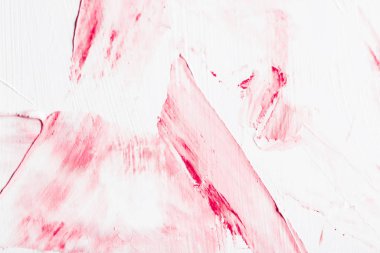 Sanatsal soyut doku arka planı, pembe akrilik boya fırçası