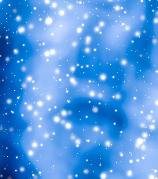 Weihnachten, Neujahr und Valentinstag blauer abstrakter Hintergrund — Stockfoto