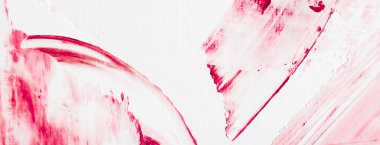 Sanatsal soyut doku arka planı, pembe akrilik boya fırçası