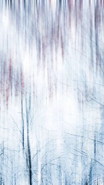 Winter season abstract nature art print and Christmas landscape