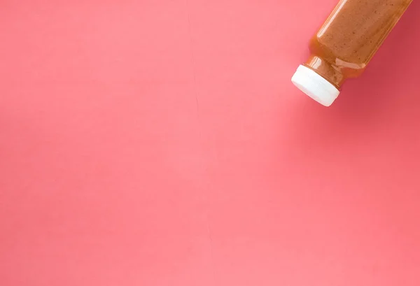 Detox superfood bottiglia di cioccolato frullato per la perdita di peso pulisce — Foto Stock