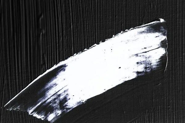 Художественная абстрактная текстура фона, белая акриловая кисть — стоковое фото