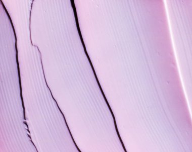 Pembe kozmetik doku arka planı, makyaj ve cilt estetiği