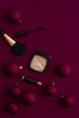 Make-up a kosmetické soupravy pro kosmetickou značku Christmas sal