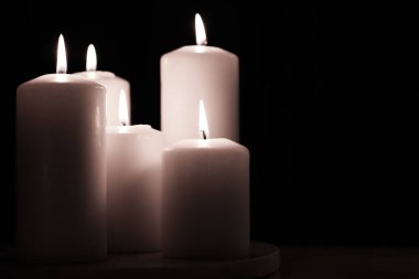 Aromatik beyaz yasemin mumları gece, Noel, Yeni Yıl