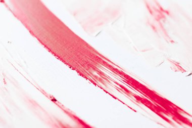 Sanatsal soyut doku arka planı, pembe akrilik boya fırçası