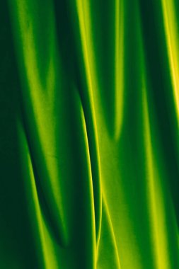 Soyut yeşil kumaş arkaplan, bl için kadife tekstil malzeme