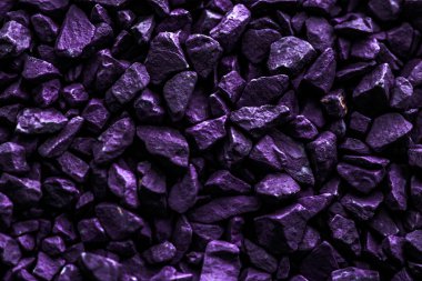 Mor taş çakıl taşları soyut arkaplan dokusu, manzara...