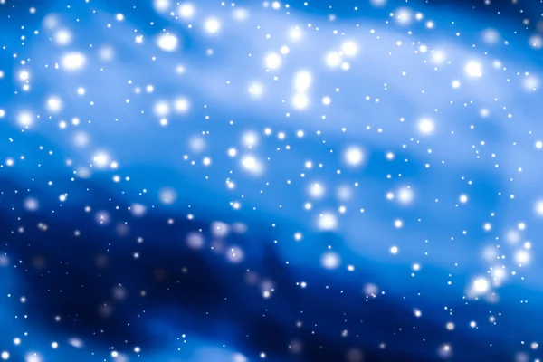 Weihnachten, Neujahr und Valentinstag blauer abstrakter Hintergrund — Stockfoto