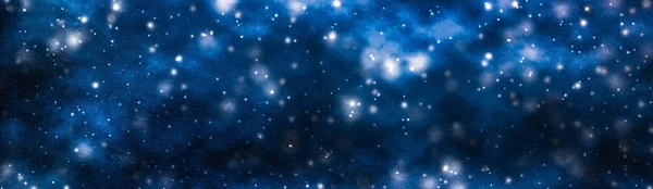 Estrellas, planeta y galaxia en el universo cosmos, espacio y tiempo trav —  Fotos de Stock