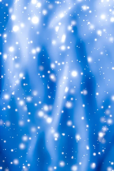 圣诞、新年和情人节蓝色的抽象背景 — 图库照片