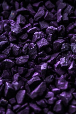 Mor taş çakıl taşları soyut arkaplan dokusu, manzara...