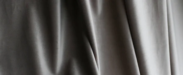 Абстрактный серый тканевый фон, бархатный текстильный материал для бли — стоковое фото