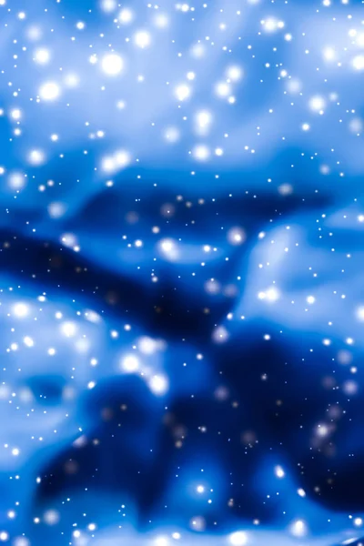 Jul, nyår och alla hjärtans dag blå abstrakt bakgrund — Stockfoto