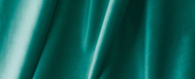 Soyut zümrüt kumaş arkaplan, kadife tekstil malzemesi 