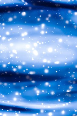 Noel, Yeni Yıl ve Sevgililer Günü mavi soyut arkaplan