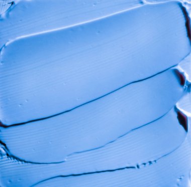 Mavi kozmetik doku arka plan, makyaj ve cilt estetiği