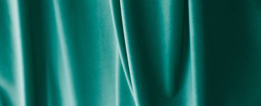 Soyut zümrüt kumaş arkaplan, kadife tekstil malzemesi 