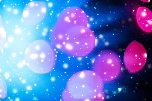 Abstrato cósmico céu estrelado luzes e brilho brilhante, holi luxo — Fotografia de Stock