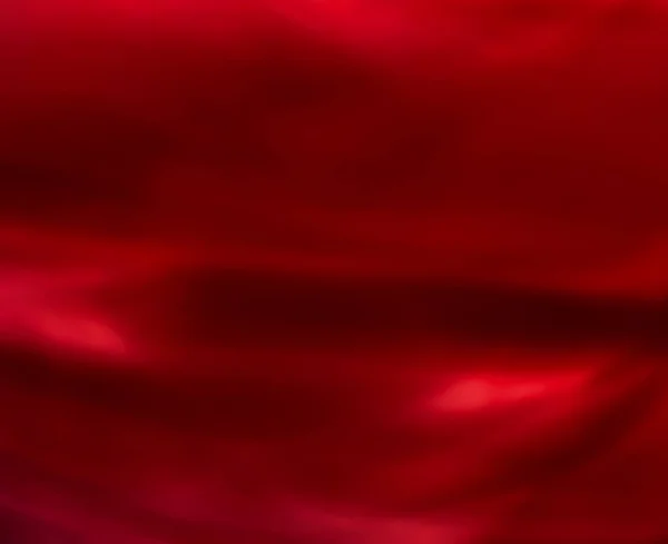 Fond d'art abstrait rouge, texture de soie et lignes de vagues en moti — Photo