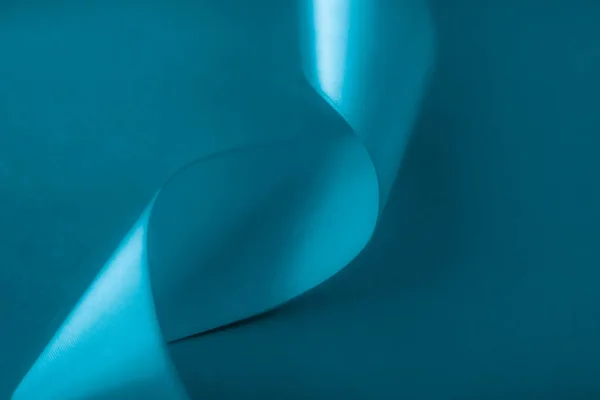 Cinta de seda abstracta sobre fondo azul aqua, lujo exclusivo b — Foto de Stock