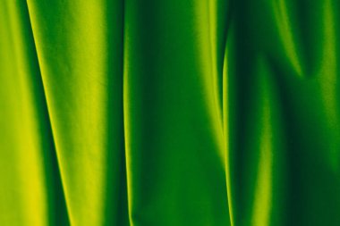 Soyut yeşil kumaş arkaplan, bl için kadife tekstil malzeme