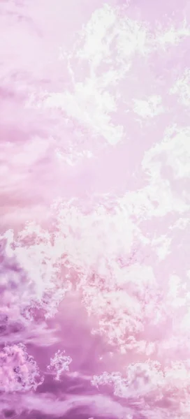 Dreamy surreálný nebe jako abstraktní umění, Fantastické pastelové barvy v pozadí — Stock fotografie