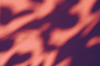 Soyut sanat, botanik gölgeler kahverengi arka planda yer alır 