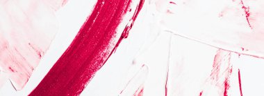 Sanatsal soyut doku arka planı, pembe akrilik boya fırçası