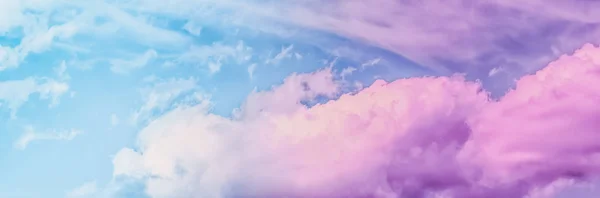 Dreamy surreal sky as abstract art, fantasy pastel colours backg