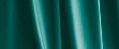 Soyut zümrüt kumaş arkaplan, kadife tekstil malzemesi 