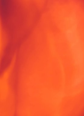 Turuncu soyut sanat arka plan, yangın alev doku ve dalga lin