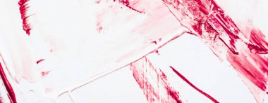 Sanatsal soyut doku arka planı, pembe akrilik boya fırçası