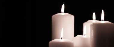 Aromatik beyaz yasemin mumları gece, Noel, Yeni Yıl