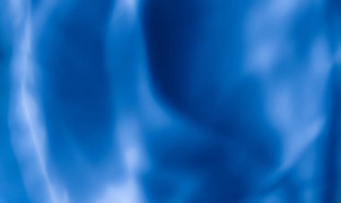 Mavi soyut sanat arka plan, ipek doku ve mot dalga çizgileri