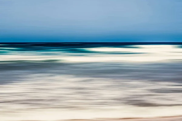 Fondo marino abstracto, vista de larga exposición de los océanos de ensueño — Foto de Stock