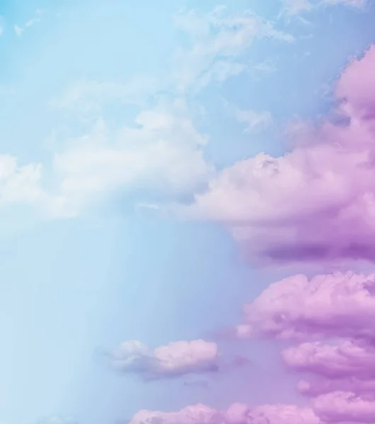 Drömmande surrealistiska himmel som abstrakt konst, fantasi pastellfärger att — Stockfoto