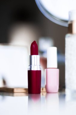 Makyaj malzemeleri makyaj malzemeleri makyaj masası, ruj, f