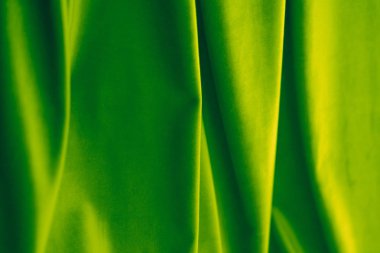 Soyut yeşil kumaş arkaplan, bl için kadife tekstil malzeme