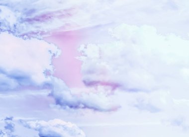 Soyut sanat olarak Rüya gibi gerçeküstü gökyüzü, fantezi pastel renkler backg