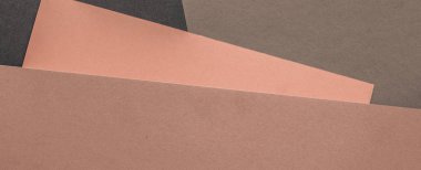 Soyut boş kağıt dokusu arka plan, kırtasiye maketi düz