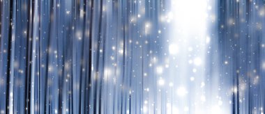 Kış mevsimi soyut doğa sanat baskısı ve Noel manzarası 