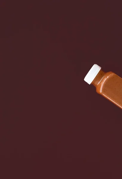 Detox Superfood Smoothie butelka czekolady dla utraty wagi czyści — Zdjęcie stockowe