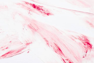 Sanatsal soyut doku arka planı, pembe akrilik boya fırçası