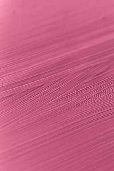 Cosméticos fundo textura abstrata, rosa pincel tinta acrílica — Fotografia de Stock