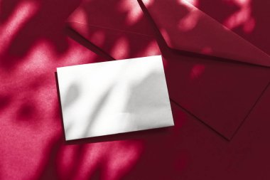 Flatlay model tasarımı olarak güzellik markası kimliği, bir kartvizit...