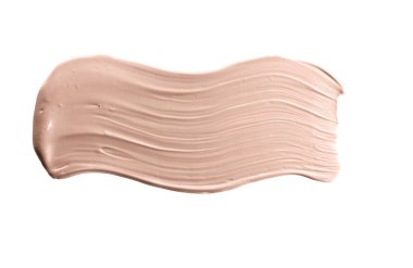 Makyaj soluk temel temel fırça vuruşları ve leke dokusu