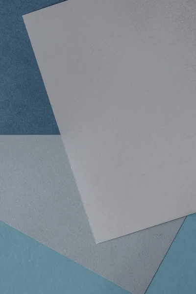 Абстрактный чистый бумажный текстурный фон, бумажный макет квартиры — стоковое фото